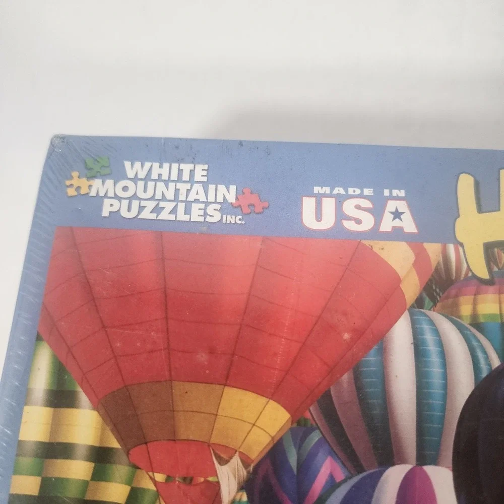 White Mountain HOT AIR 1000 Piece Jigsaw Puzzle #24819 Royce McClure NEW Sealed‎